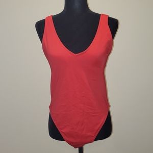 ASOS Fuller Bust Plunge Side High Leg Swimsuit